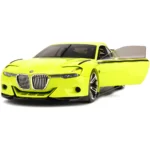 Mașină din metal BMW 3.0 CSL Hommage, scară 1:24, verde, MSZ (68257A/1) - imagine 2