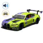 Mașină din metal BMW M4 GT3, scară 1:24, verde, MSZ (68282A/3)
