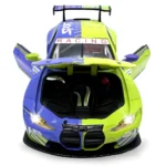 Mașină din metal BMW M4 GT3, scară 1:24, verde, MSZ (68282A/3) - imagine 2