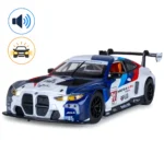 Mașină din metal BMW M4 GT3, scară 1:24, MSZ (68282A/1)