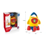 Jucărie de baie cu apă – rachetă, Huanger HE0277 (78508) - imagine 2