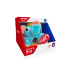 Joc educativ cu ciocănel și bile – elefănțel, Huanger HE0283 - imagine 3