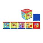 Cub educativ multifuncțional cu activități și muzică, Huanger HE0520 (78607)