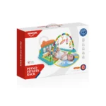 Covoraș de joacă cu pian și jucării suspendate, Huanger HE0639 - imagine 3