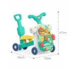 Premergător multifuncțional 5 în 1 cu lumini și muzică, Huanger HE0812 (19896) - imagine 3