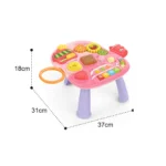 Premergător multifuncțional 4 în 1 cu lumini și muzică, Huanger HE0817 (18400) - imagine 3