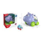 Jucarie masinuta hipopotam HE8059 (418325) - imagine 2