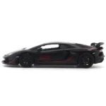 Mașină din metal Lamborghini Aventador SVJ, scară 1:24, neagră, MSZ (68269A/2) - imagine 3