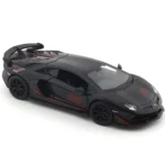 Mașină din metal Lamborghini Aventador SVJ, scară 1:24, neagră, MSZ (68269A/2) - imagine 6