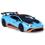 Mașină din metal Lamborghini Huracán STO, scară 1:24, albastră, MSZ (68279A) - imagine 7