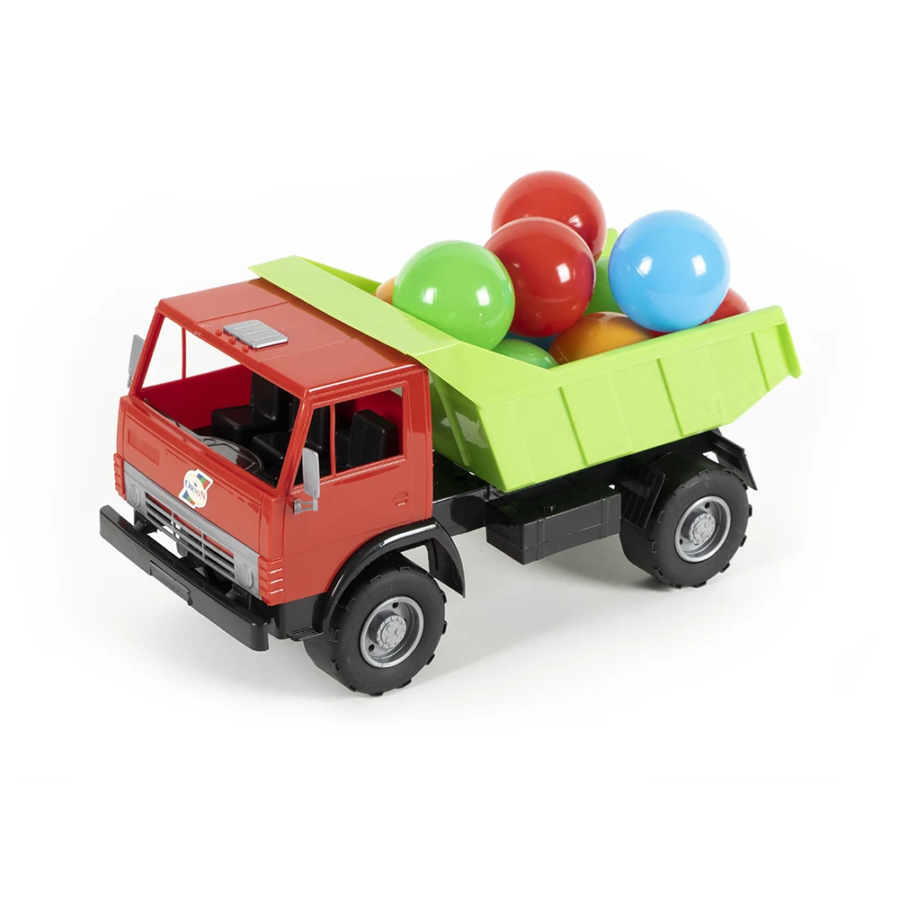 autospeciala-camaz-set-bile(3) Autospecială Camaz în set cu bile (471-2) - imagine 1