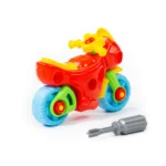 Constructor motocicletă – 25 piese, Polesie (78209) - imagine 6