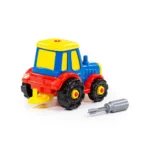 Constructor tractor – 20 piese, Polesie (77769) - imagine 5