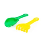Set pentru nisip – lopățică și greblă, Polesie