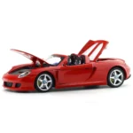 Mașină din metal Porsche Carrera GT, scară 1:24, roșie, MSZ (68242A) - imagine 2