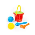 Set pentru nisip cu găletușă și accesorii, Polesie (2280) - imagine 4