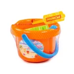 Set pentru nisip cu găletușă și forme, Polesie - imagine 3