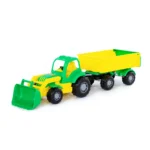 Tractor cu remorcă și cupă frontală, Polesie (44556)