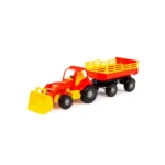 Tractor cu remorcă și cupă frontală Nr.2, Polesie (44808)