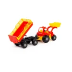 Tractor cu remorcă și cupă frontală Nr.2, Polesie (44808) - imagine 2