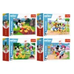 Puzzle 54Mini "Aventurile nebunești ale lui Mickey Mouse" (set 8 buc) (54217)