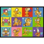 (13344) Lui Garfield nu-i plac zilele de luni, 4x250 elemente - imagine 2