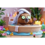 (15433) Capibara în SPA, 160 elemente - imagine 2