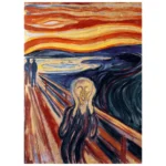 (20252) Țipătul - Edvard Munch, 200 elemente din lemn - imagine 2