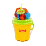 (4758) Set pentru nisip: caldarusa, lopatica, greblita, 2 forme - imagine 3