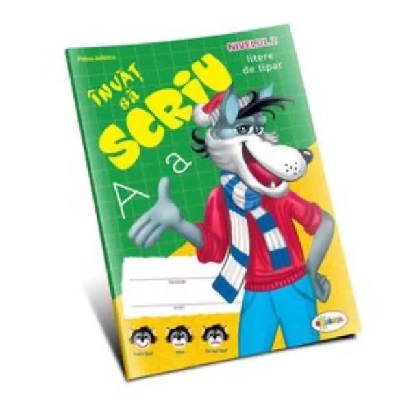 (45538) Invat sa scriu. Litere de tipar Nivel 2