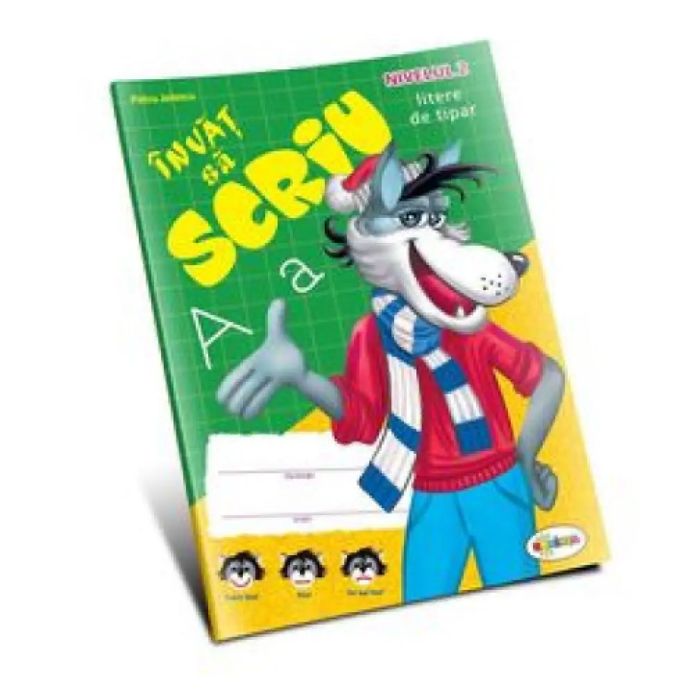 Новый проект (1) (45538) Invat sa scriu. Litere de tipar Nivel 2 - imagine 1