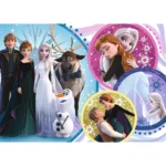 (14817) Puzzle 100 elemente cu sclipici "Frozen-2" - imagine 2
