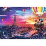(10917) Mickey și Minnie la Paris, 1000 elemente Premium Plus - imagine 2