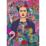 (12096) Frida Kahlo: Suflet înflorit, 1000 elemente Premium Plus - imagine 2