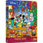 (37602) 40 de ani Trefl - Mickey Mouse și prietenii, 600 elemente