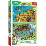(34445) Treflicii se distrează, 2x70 elemente