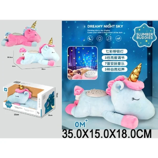 (58880) Unicorn cu proiector de noapte