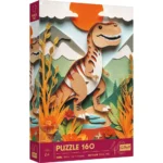 (40048) Trefl aniversar de 40 de ani - Artă pe hârtie: Dinozaur, 160 elemente