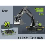 Tractor pentru constructie din metal,cu inertie (96872)