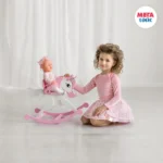 (71120) Mobilier de joacă pentru păpuși. Unicorn. Colecția Shining Crown. Culoare: roz... - imagine 3