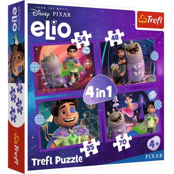 (34665) Misiunile extraterestre ale lui Elio, 4 in 1