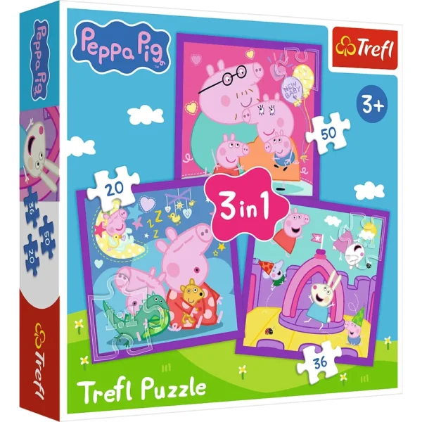 (34893) Obiceiurile Peppei Pig, 3 in 1