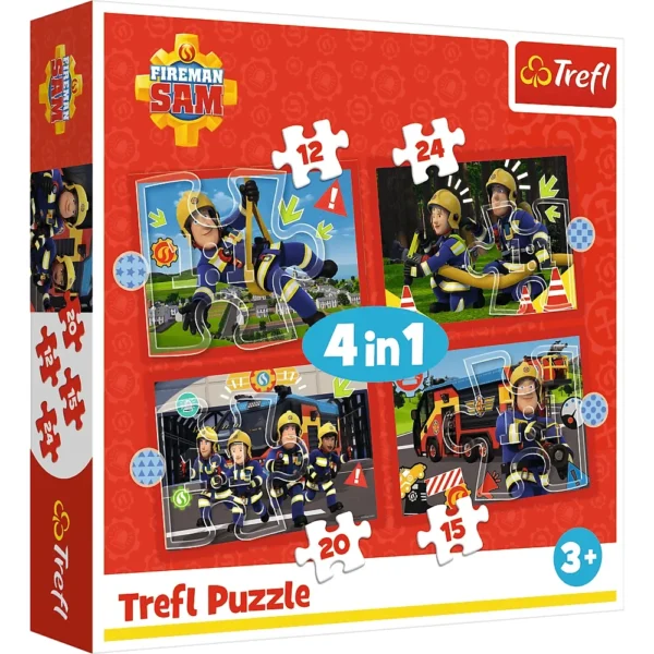 (34632) Aventurile lui Pompierul Sam, 4 in 1