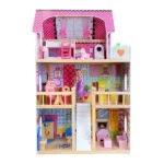 (63314) Casuta din lemn pentru papusi