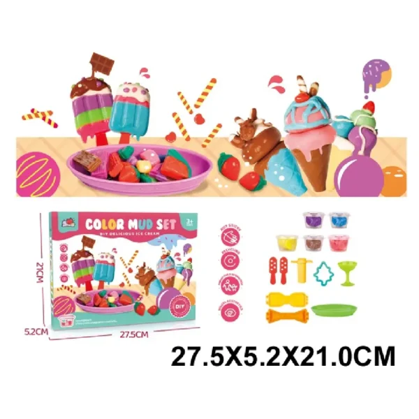 (89047) Plastilina inset cu forme