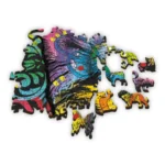 (20218) Cățeluș colorat, 500+1 elemente din lemn - imagine 3