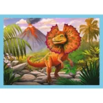 (34609) Puzzle 4 in 1 "Dinozauri" - imagine 3