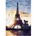 (10394) Puzzle 1000 elemente "Paris in zorii zilei" - imagine 3