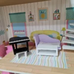 (63321) Casuta din lemn pentru papusi - imagine 5