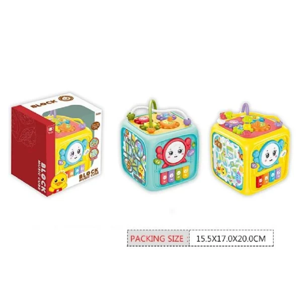 (37249) Cub interactiv cu sunete si lumini